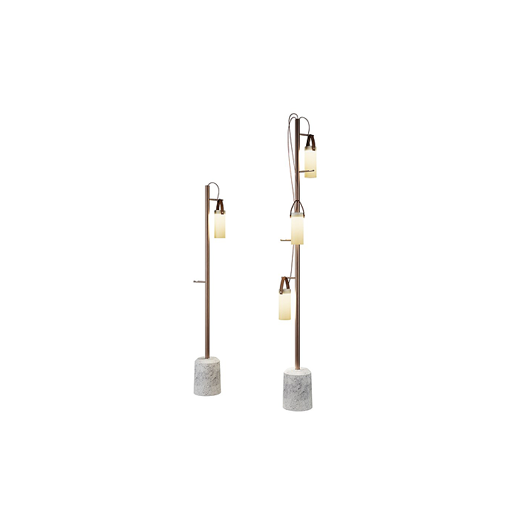 Galerie Floor Lamp by Fontana Arte Floor Lamps